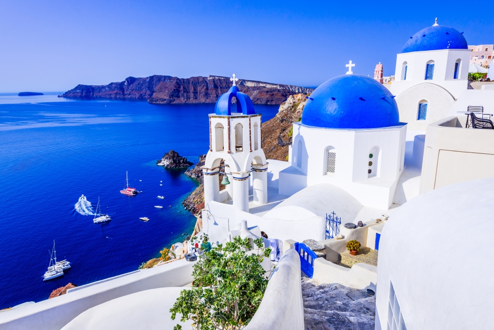 Santorini Blue